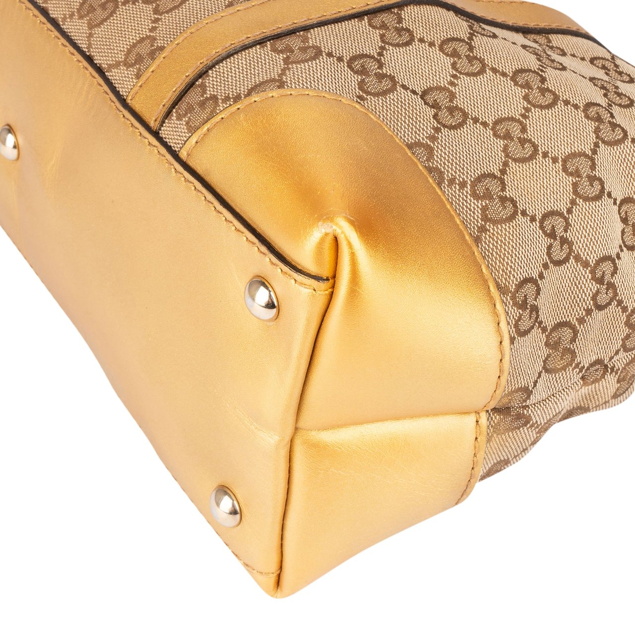 Gucci Gucci Golden GG Monogram Twin Heart Handbag Divers