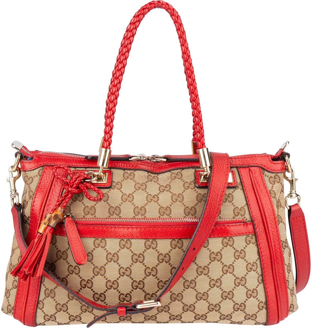 Gucci Gucci GG Monogram Bamboo Handbag Divers