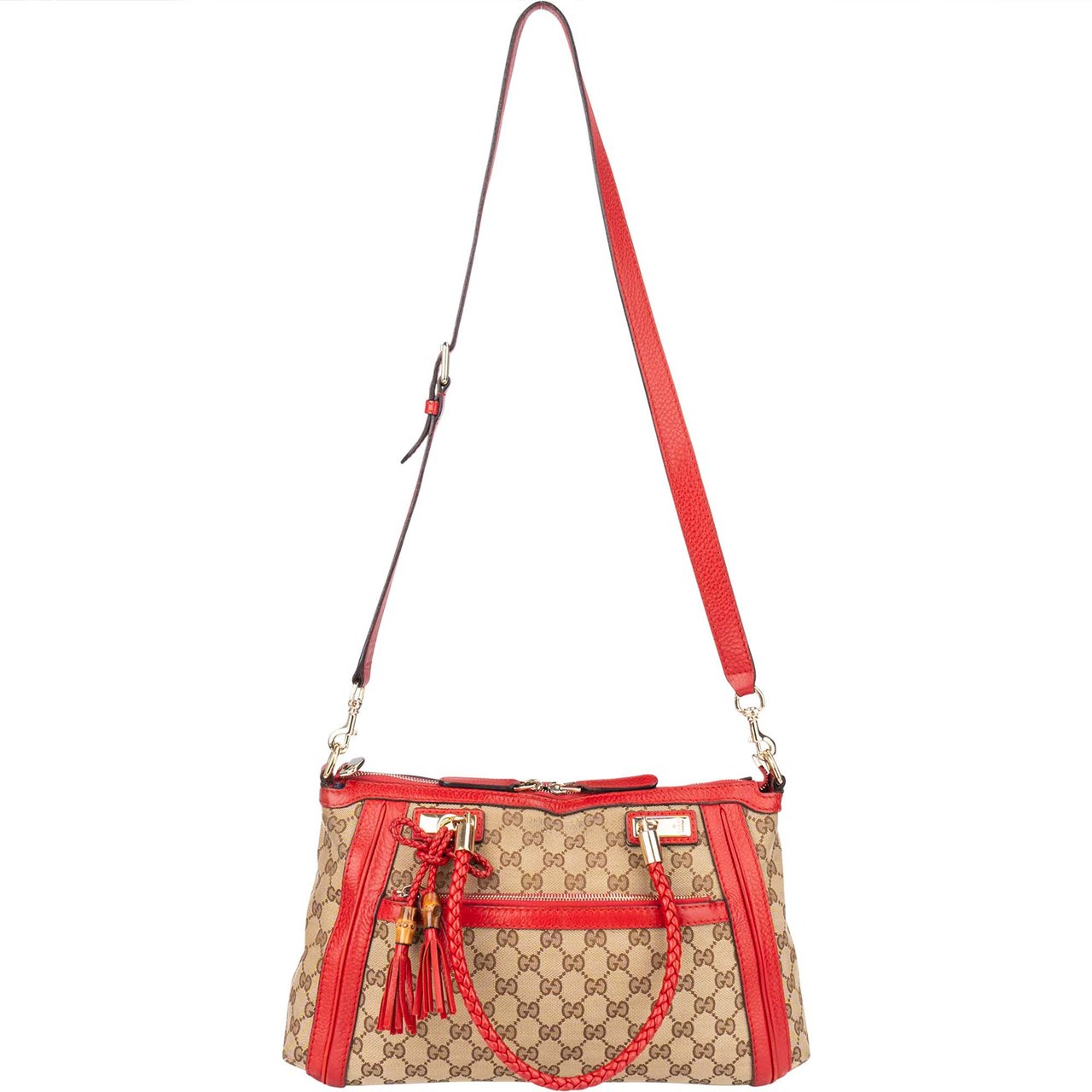 Gucci Gucci GG Monogram Bamboo Handbag Divers