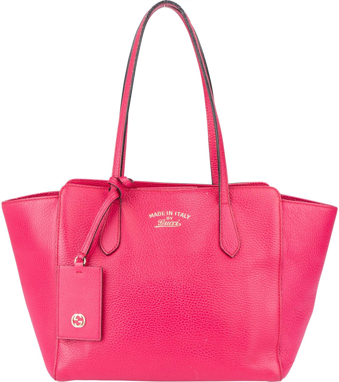 Gucci Gucci Classic Pink Leather Handbag Roze