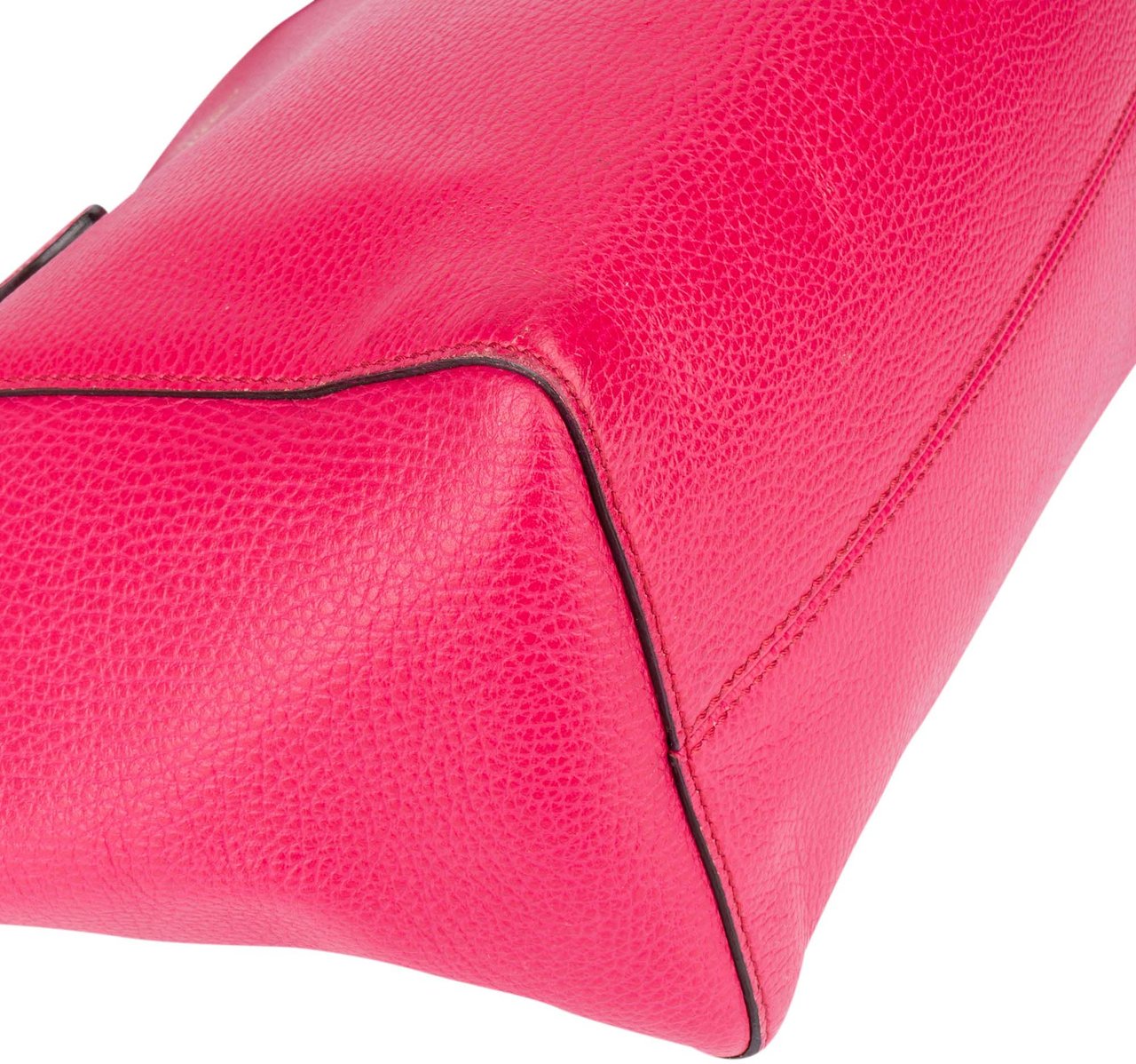 Gucci Gucci Classic Pink Leather Handbag Roze