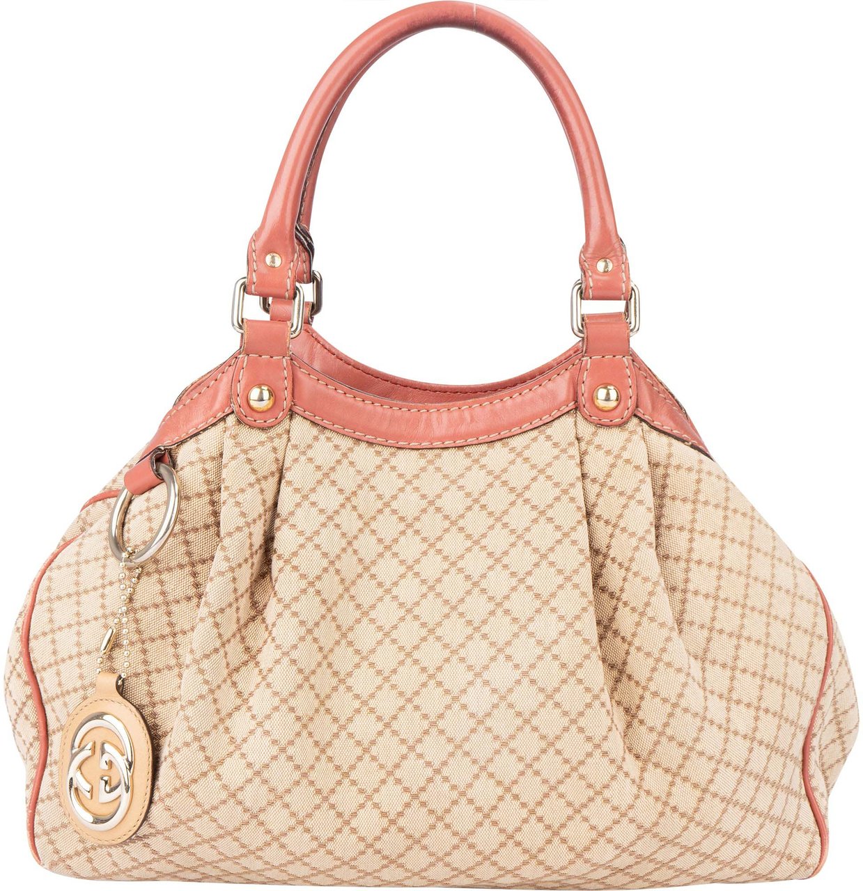 Gucci Gucci Monogram Sukey Handbag Divers