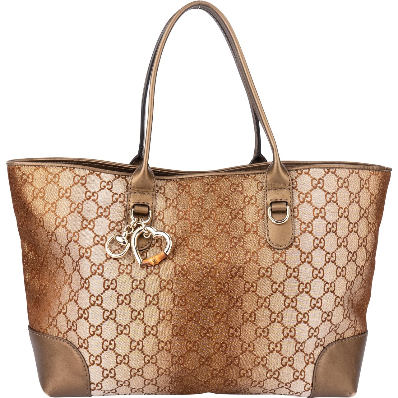 Gucci Gucci GG Monogram Charms Handbag Divers