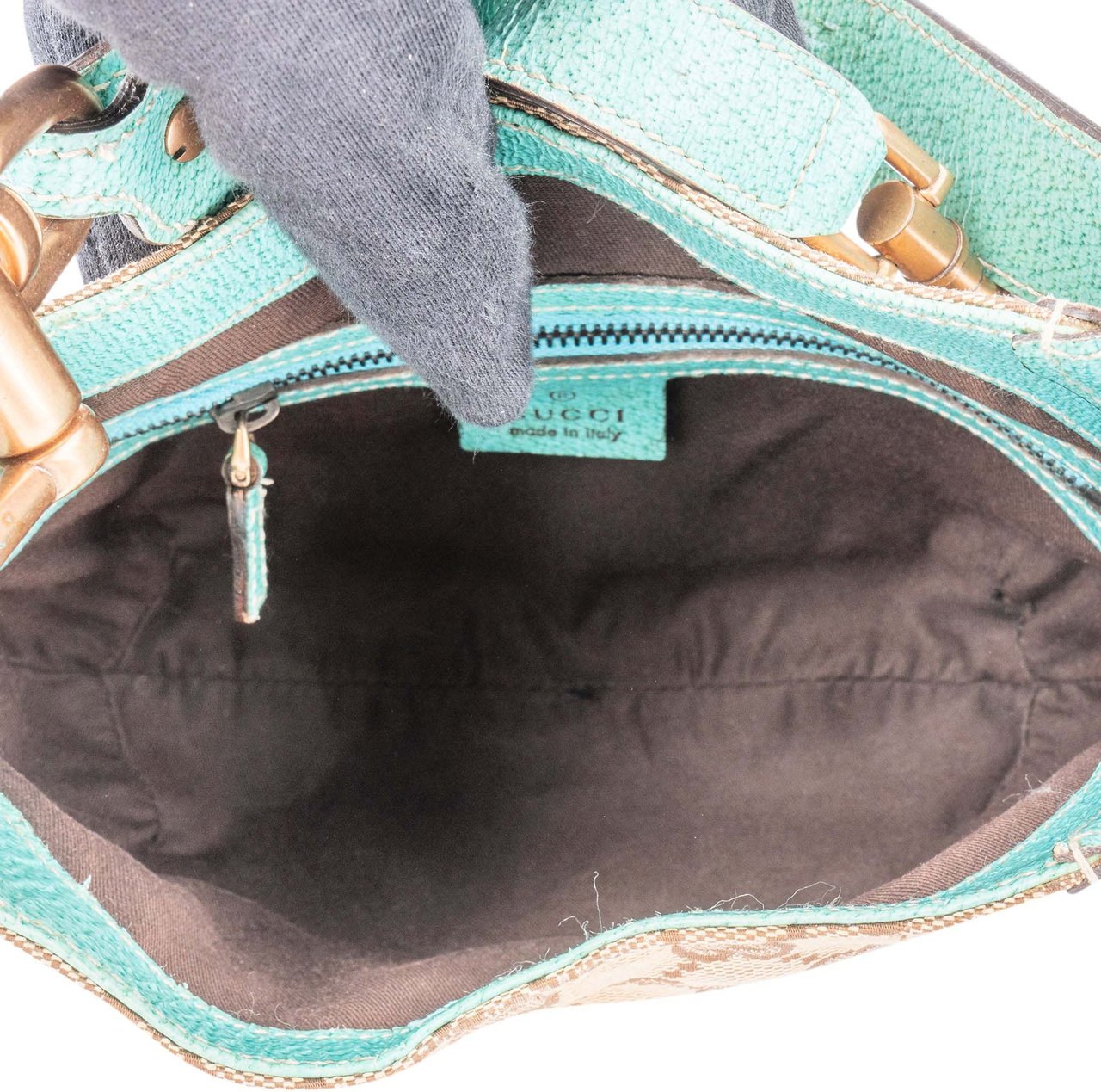 Gucci Gucci GG Monogram Jackie Shoulder Bag Divers