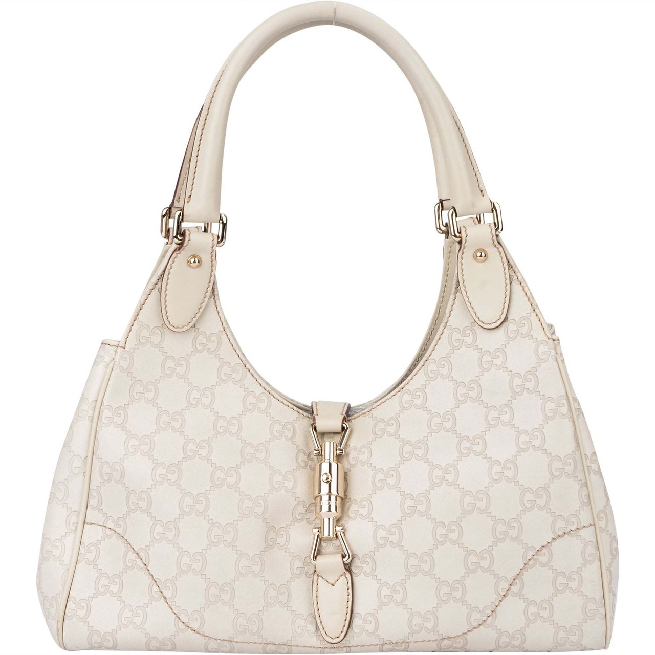 Gucci Gucci Premium GG Leather Monogram Jackie Handbag Divers