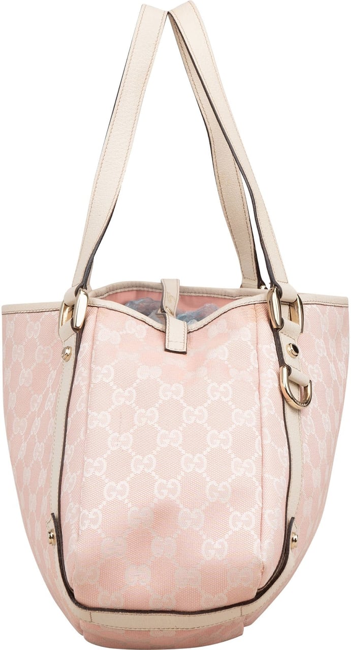 Gucci Monogram GG Canvas Abbey D-Ring Shoulder Bag Rood