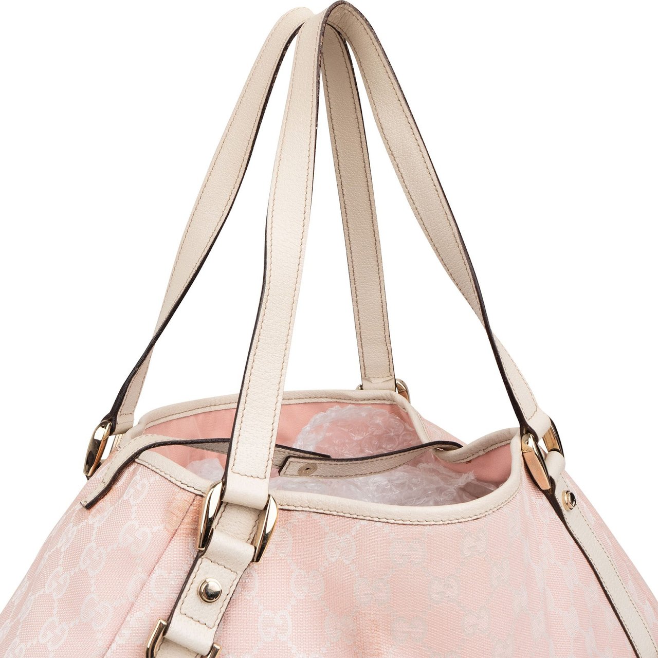 Gucci Monogram GG Canvas Abbey D-Ring Shoulder Bag Rood