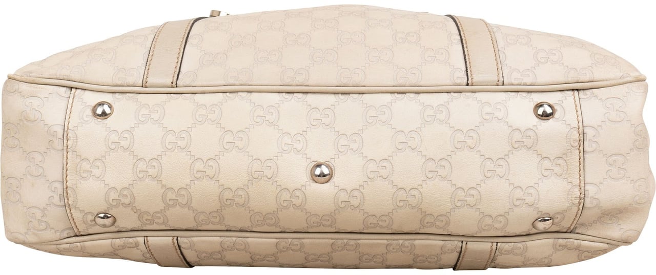 Gucci Guccissima Leather Monogram Shoulder Bag Wit