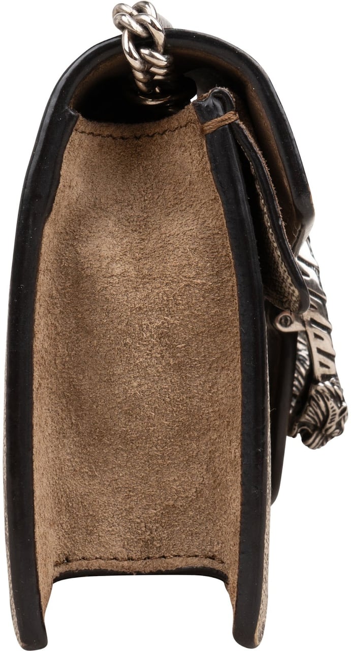 Gucci Monogram GG Supreme Canvas Dionysus Super Mini Crossbody Bag Beige
