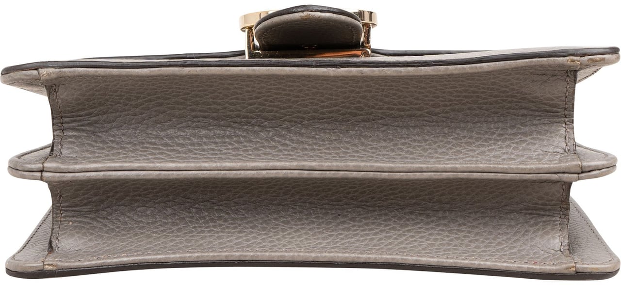 Gucci Grained Calfskin Interlocking GG Shoulder Crossbody Bag Divers