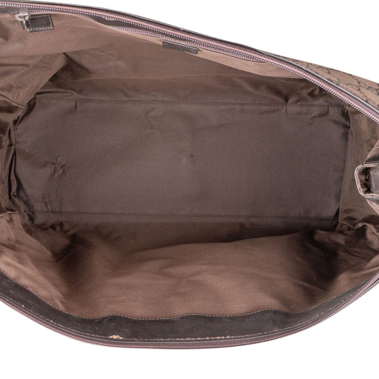 Gucci Monogram GG Canvas Duffle Bag Bruin