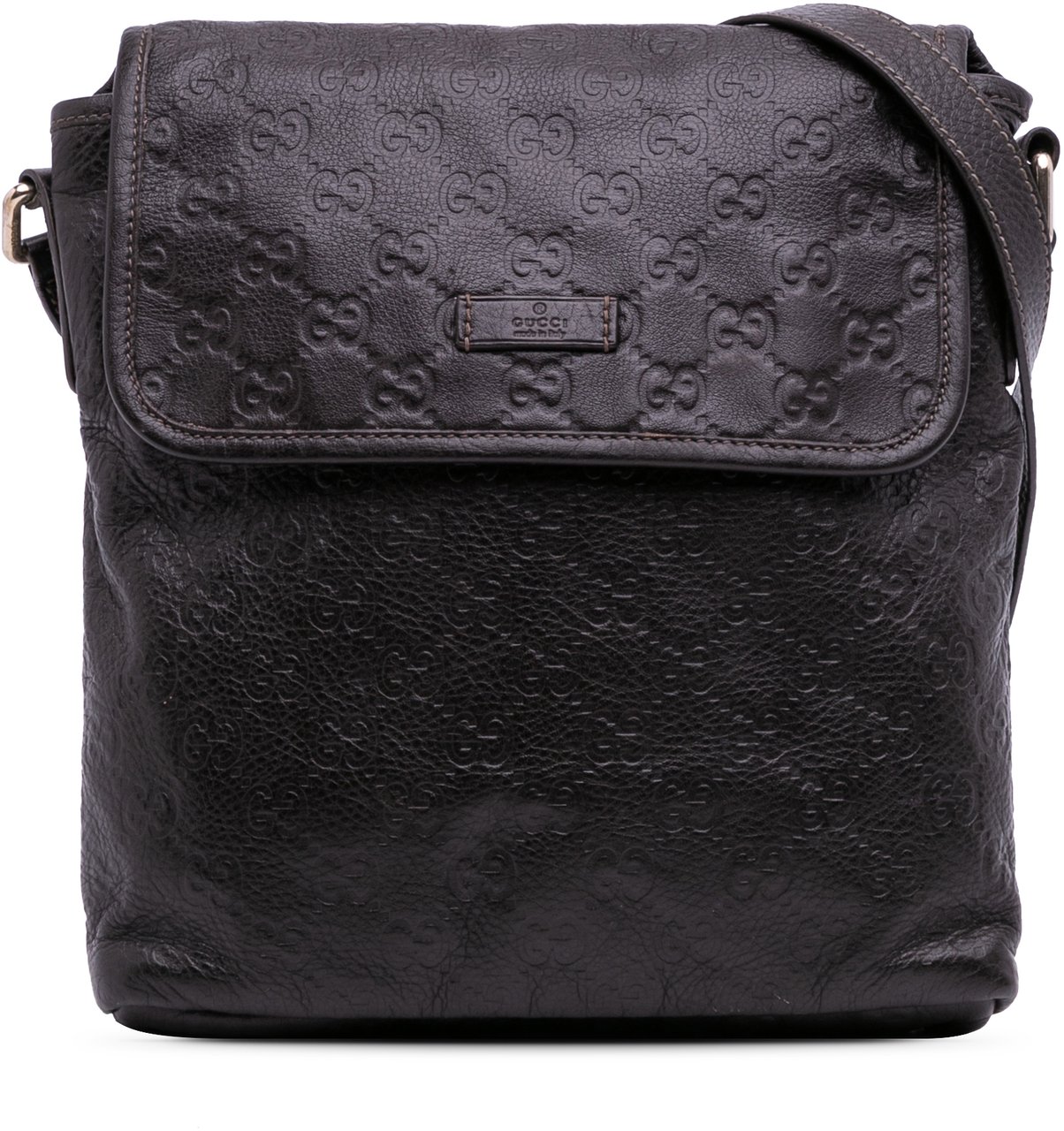 Gucci Guccissima Crossbody Bruin