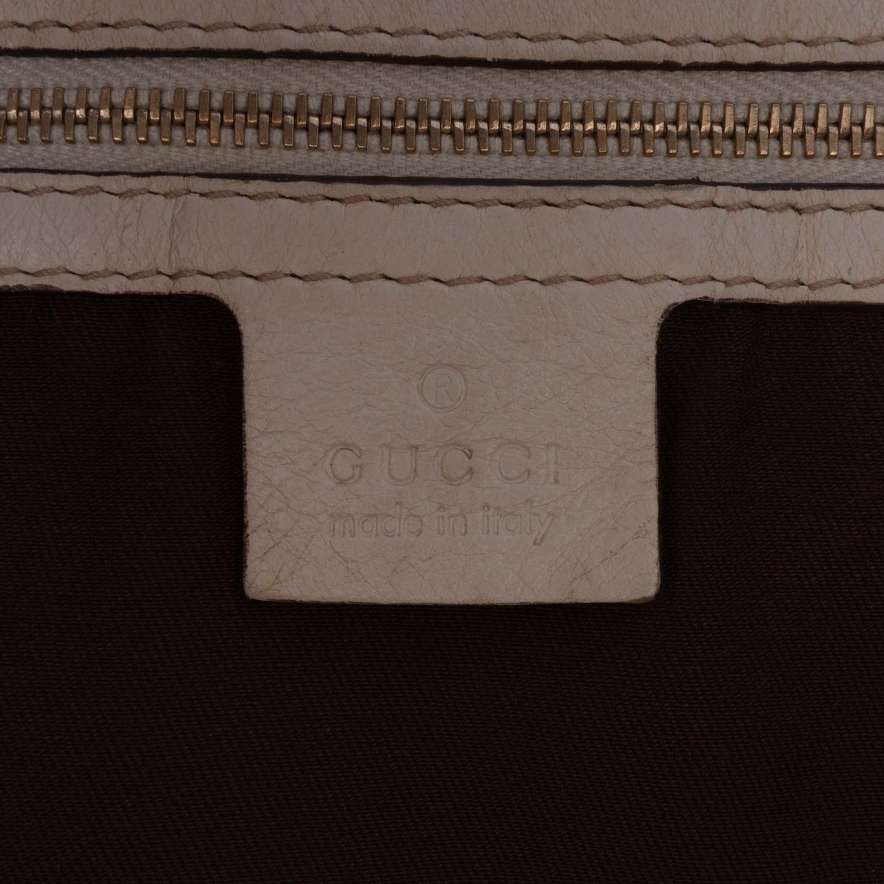 Gucci GG Canvas Charlotte Tote Bruin