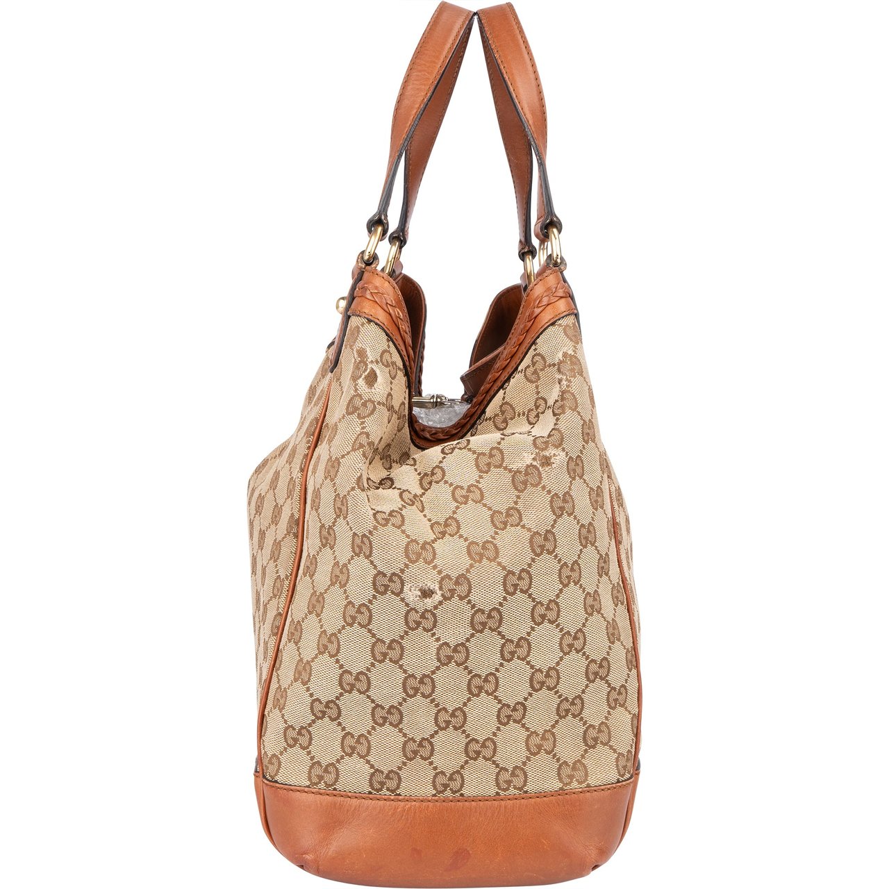 Gucci Gucci GG Monogram Ribbon Handbag Divers