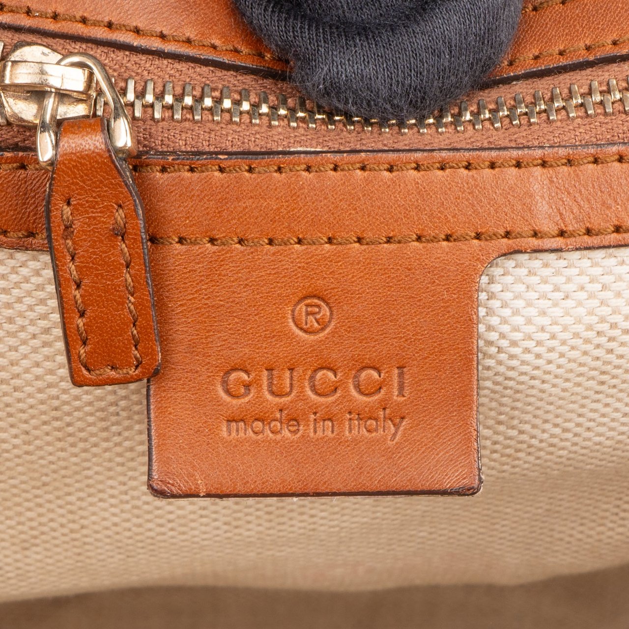 Gucci Gucci GG Monogram Ribbon Handbag Divers