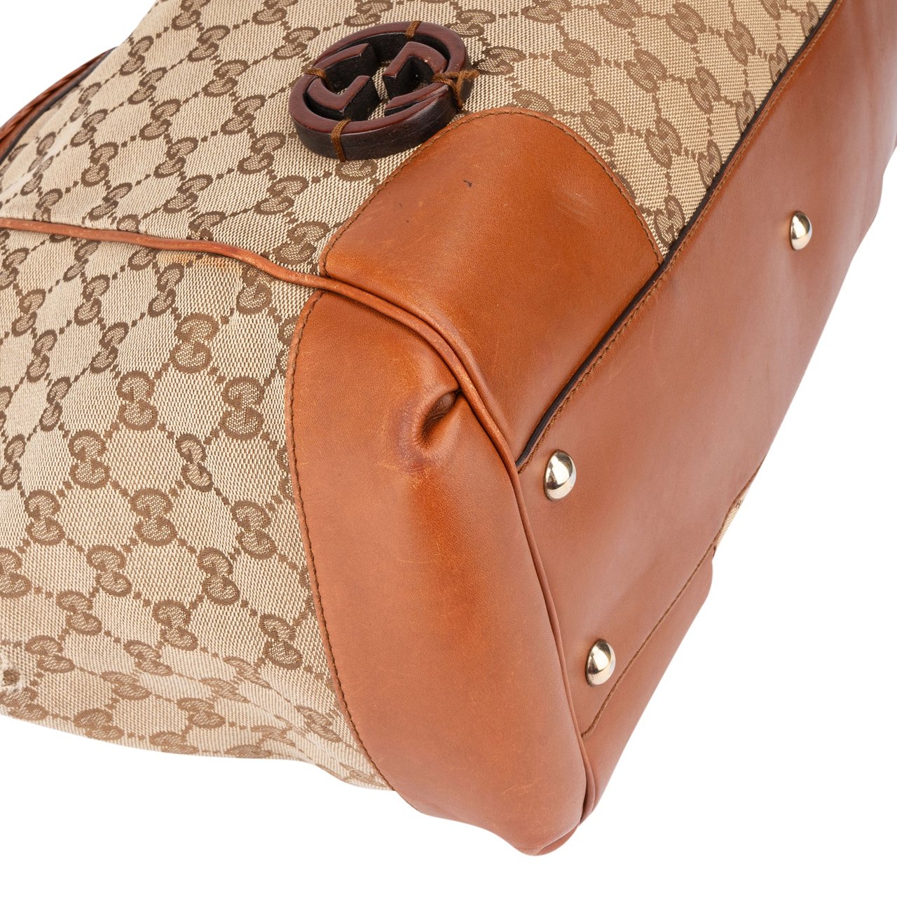 Gucci Gucci GG Monogram Ribbon Handbag Divers