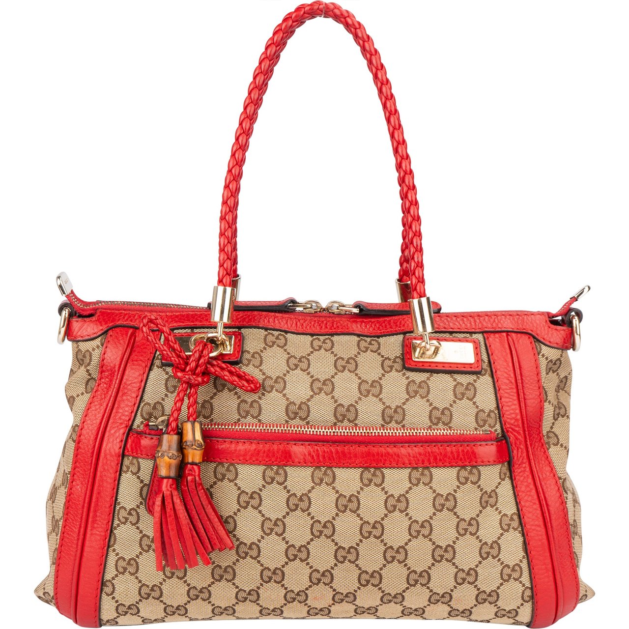Gucci Gucci GG Monogram Bamboo Handbag Divers