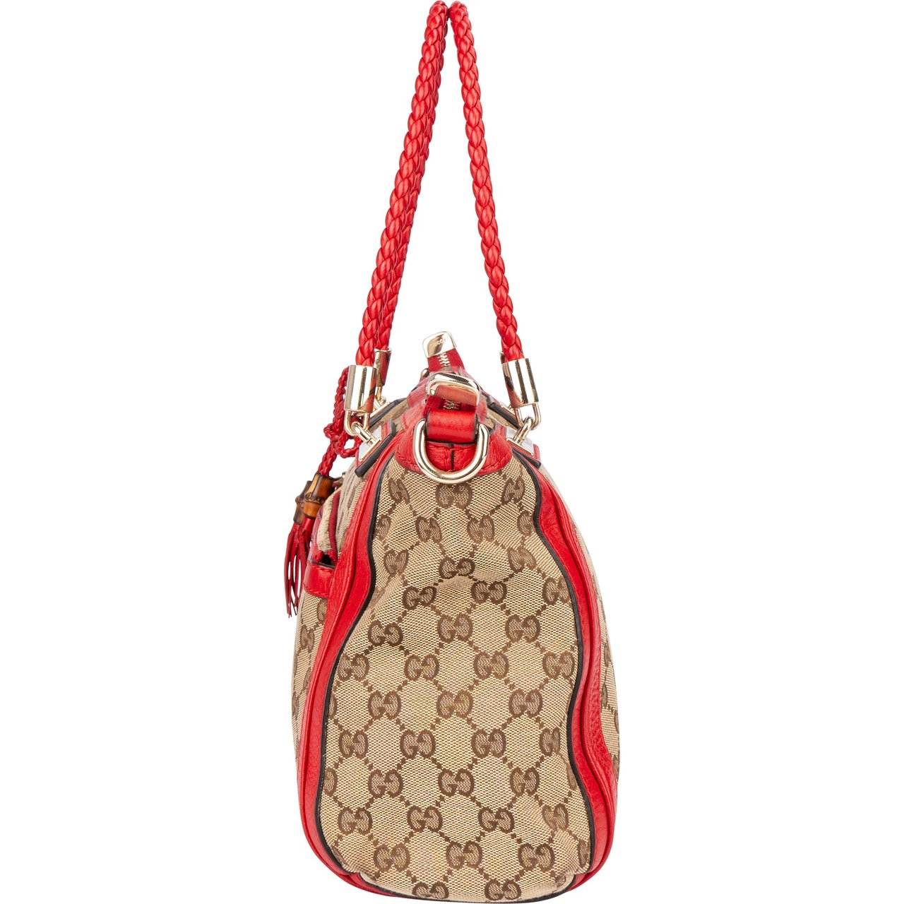 Gucci Gucci GG Monogram Bamboo Handbag Divers