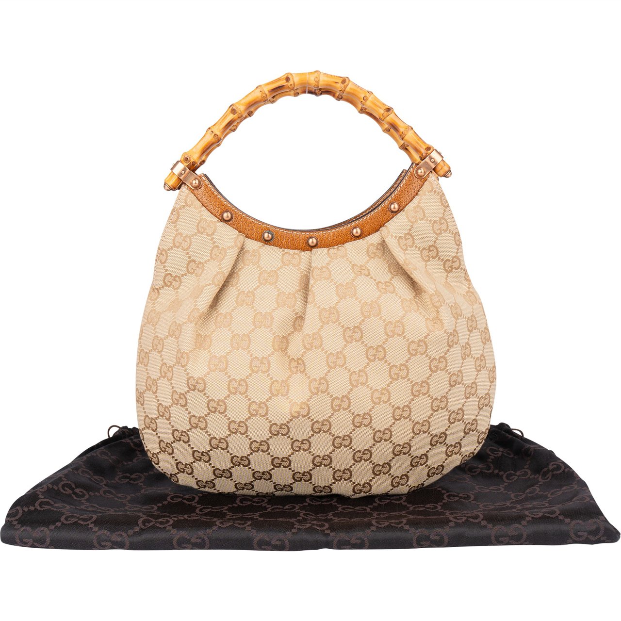 Gucci Gucci GG Monogram Bamboo Handbag Divers