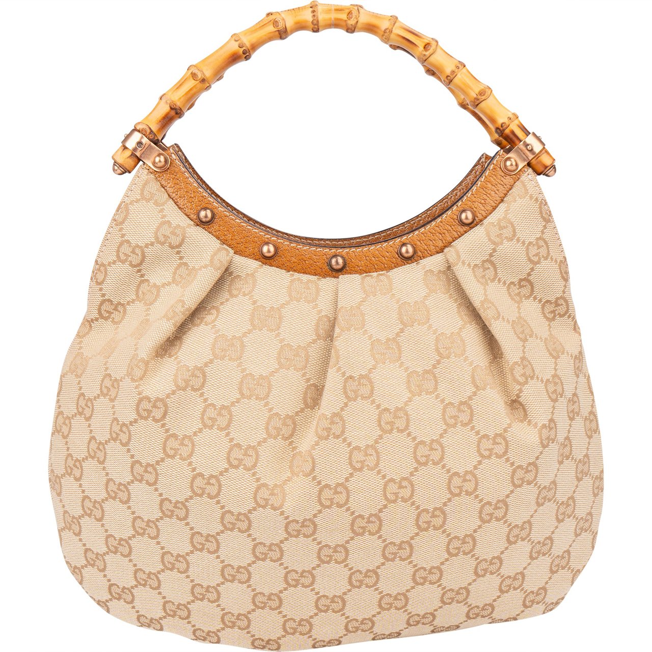 Gucci Gucci GG Monogram Bamboo Handbag Divers
