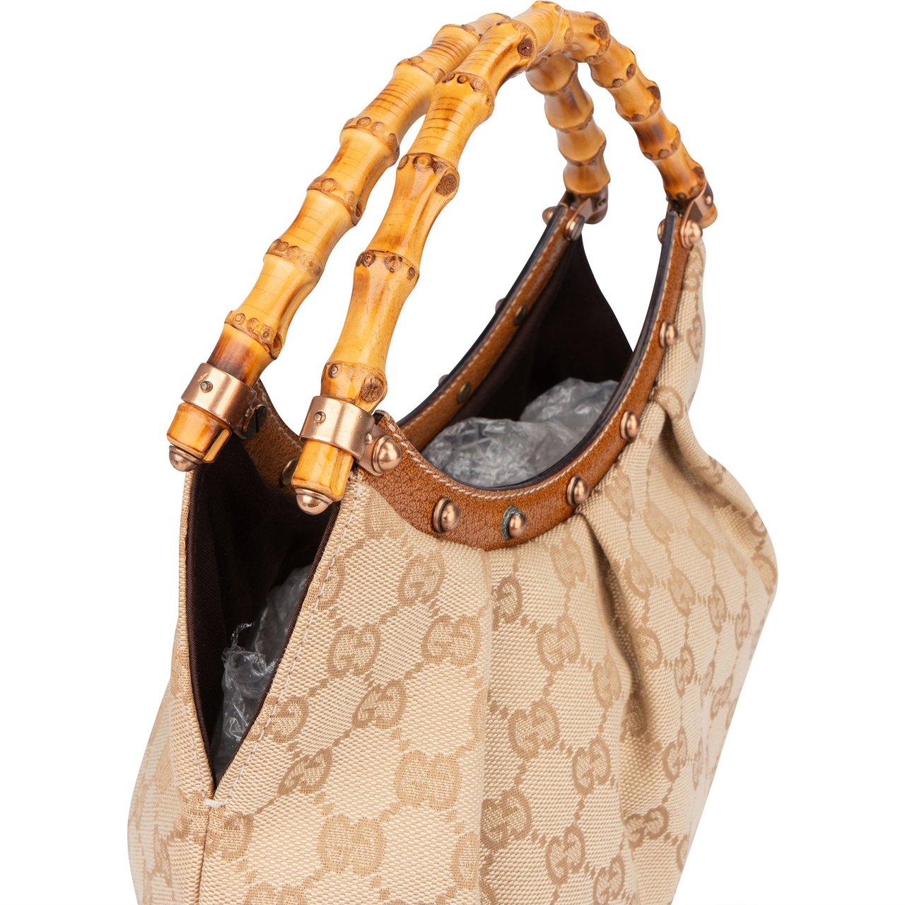 Gucci Gucci GG Monogram Bamboo Handbag Divers