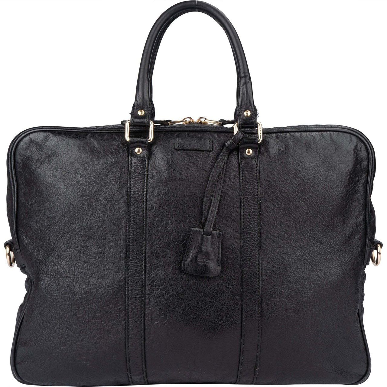 Gucci Gucci GG Leather Monogram Business Handbag Divers