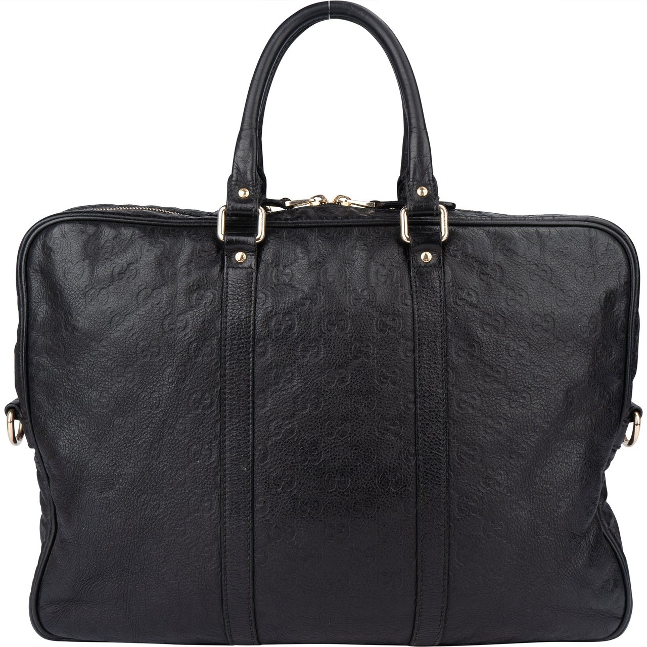 Gucci Gucci GG Leather Monogram Business Handbag Divers