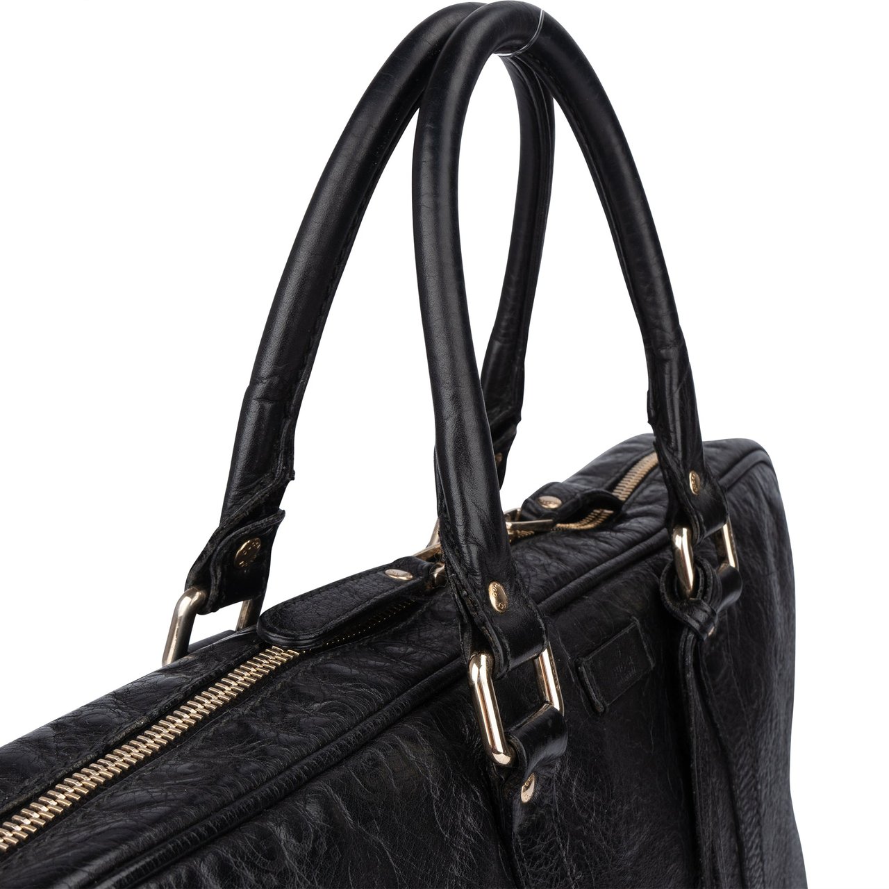 Gucci Gucci GG Leather Monogram Business Handbag Divers