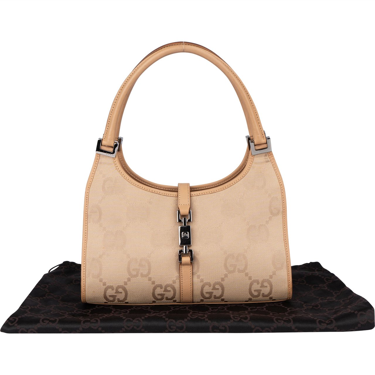 Gucci Gucci GG Monogram Jackie Handbag Divers
