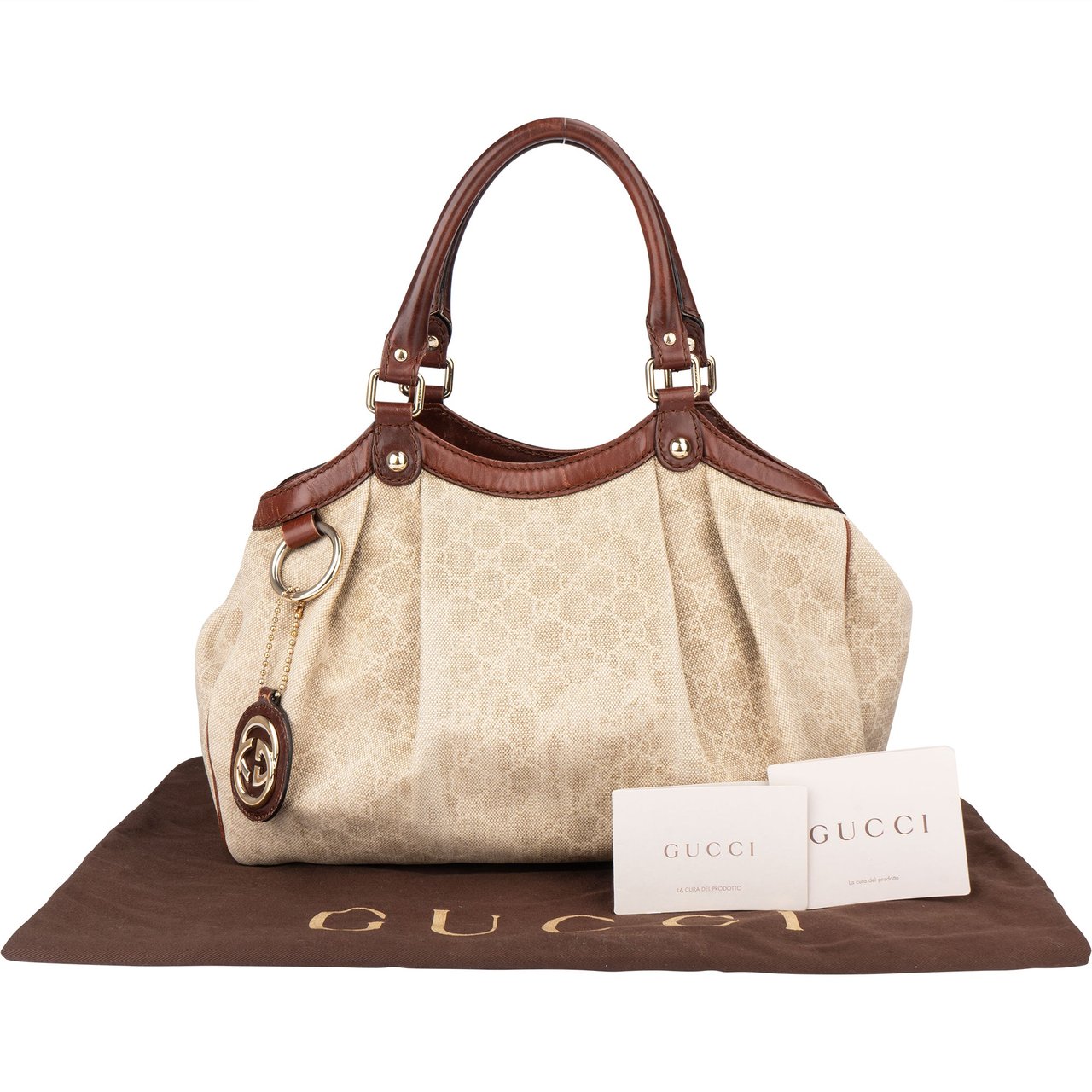 Gucci Gucci GG Monogram Sukey Handbag Divers