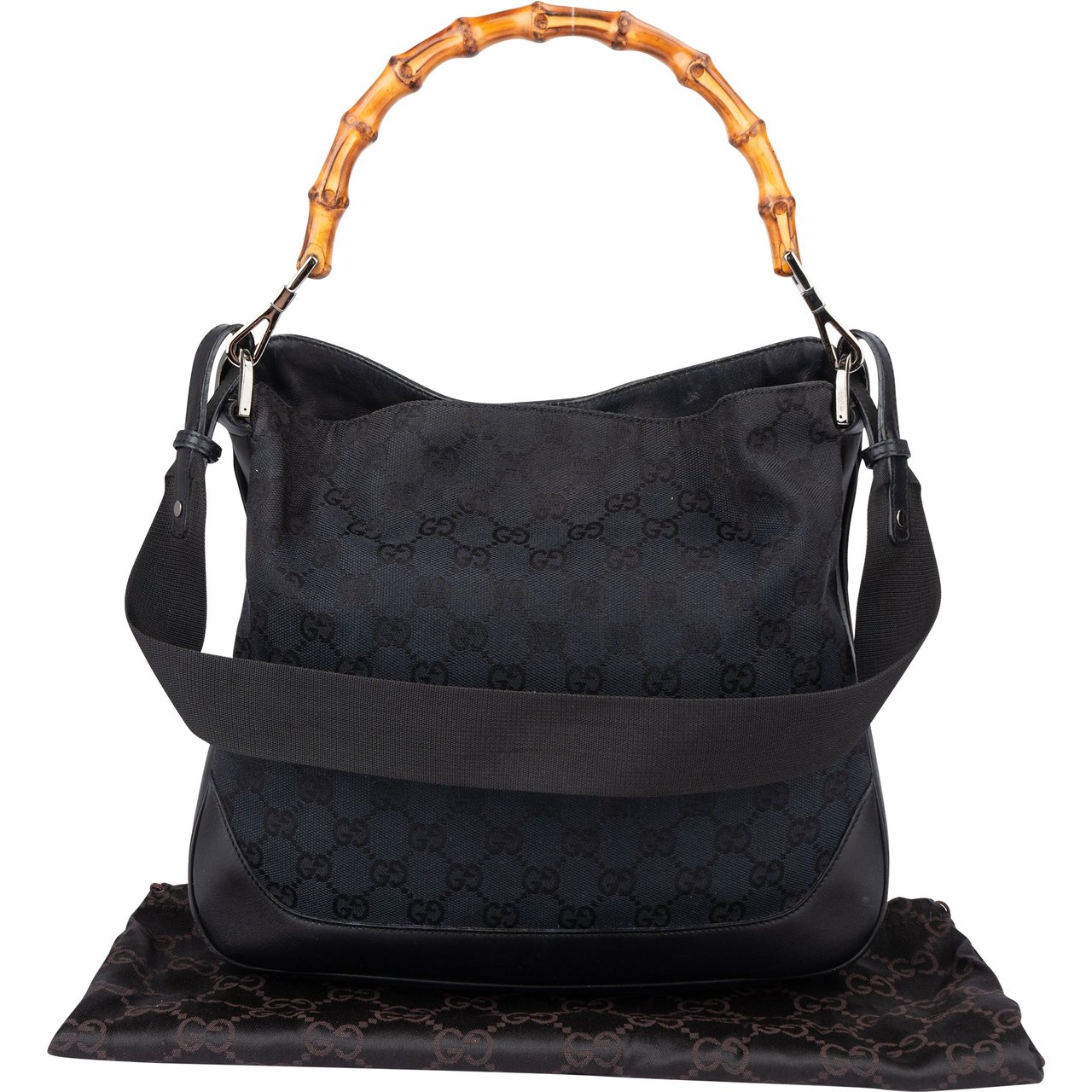 Gucci Gucci GG Monogram Bamboo Handbag Divers