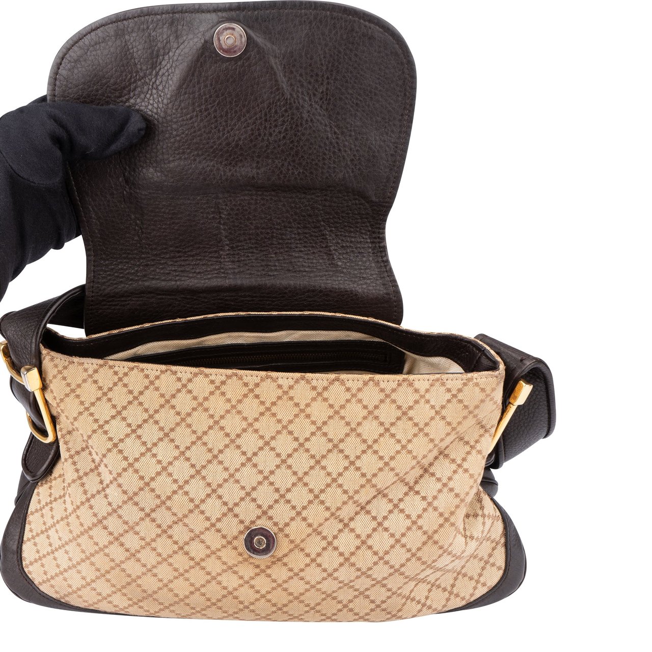 Gucci Gucci Diamante Monogram Shoulder Bag Divers