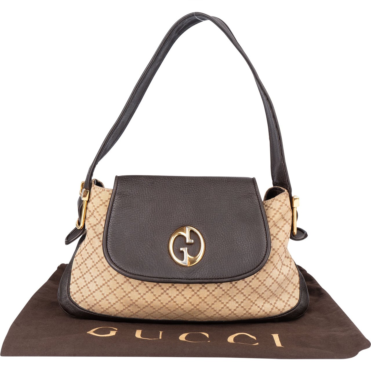 Gucci Gucci Diamante Monogram Shoulder Bag Divers