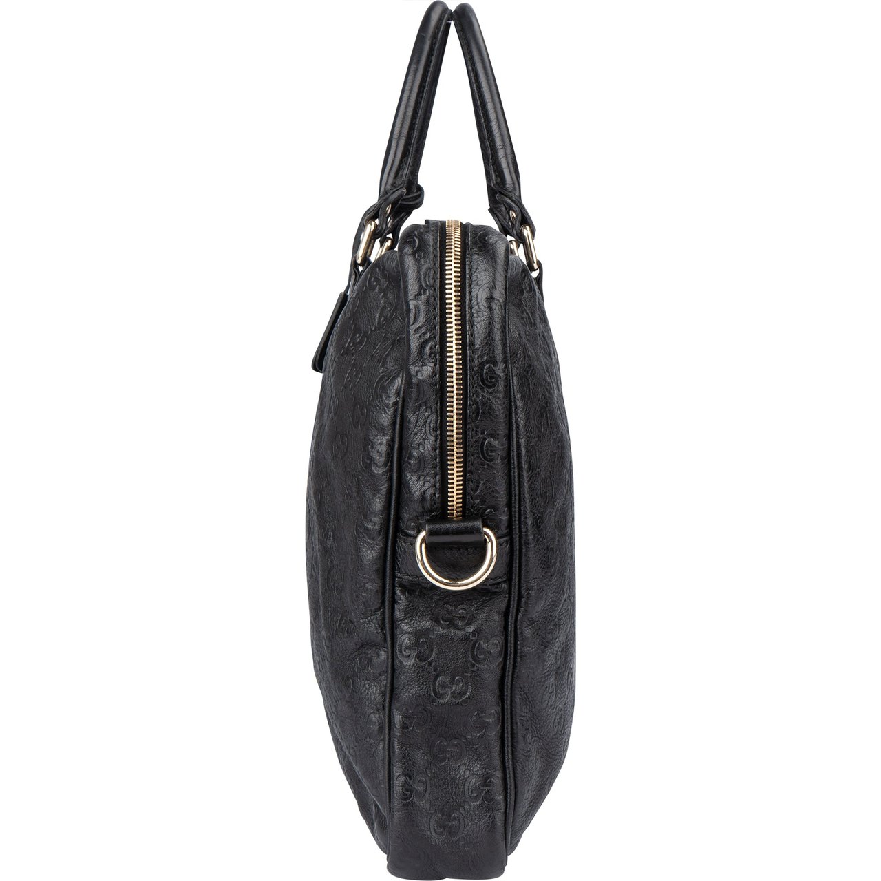 Gucci Gucci GG Leather Monogram Business Handbag Divers