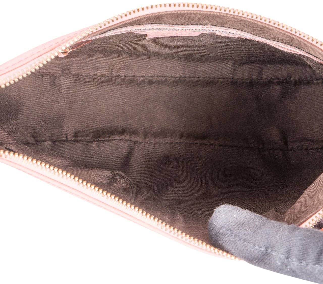 Gucci Pink Leather Bamboo Handbag Roze