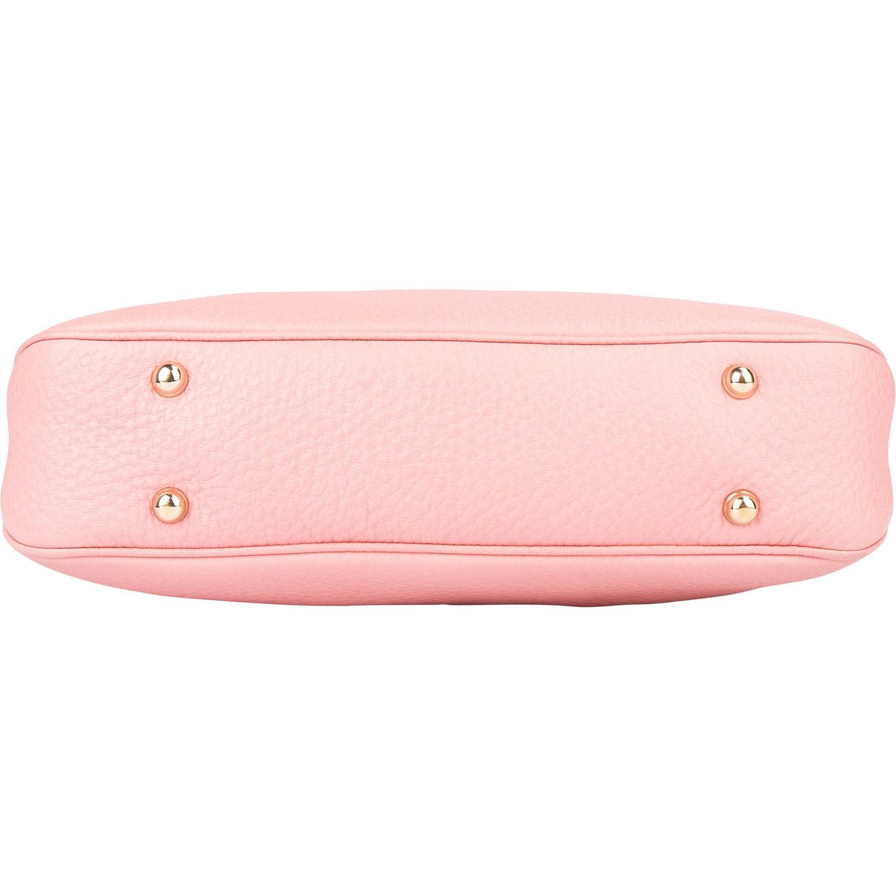 Gucci Gucci Pink Leather Bamboo Handbag Roze