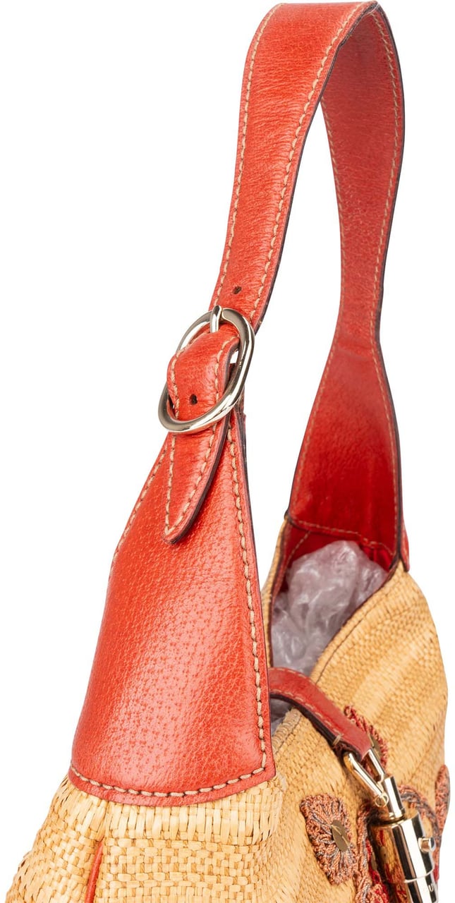 Gucci Gucci Limited Raffia Jackie Handbag Divers