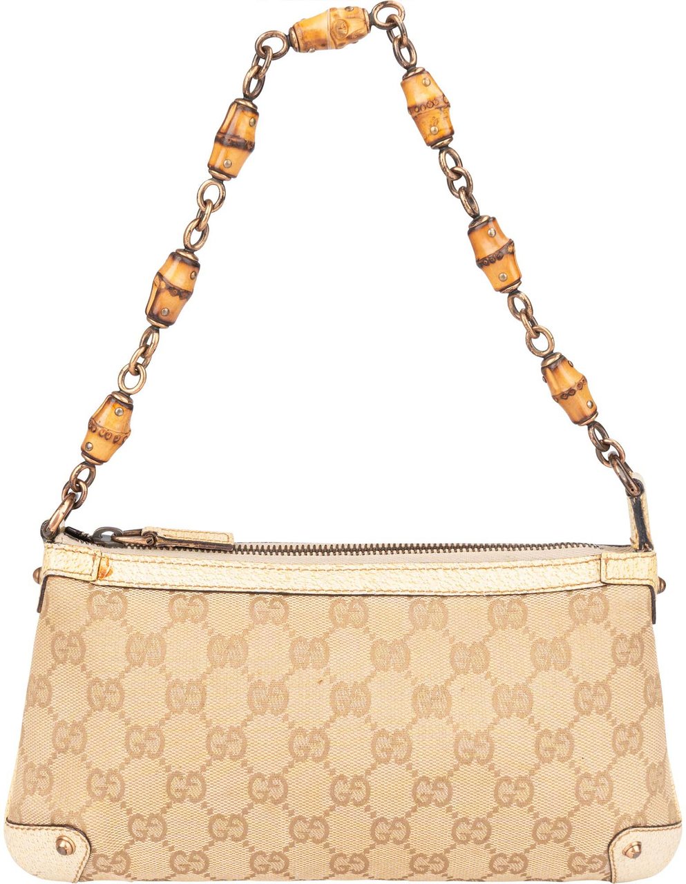 Gucci Gucci GG Monogram Mini Bamboo Handbag Divers