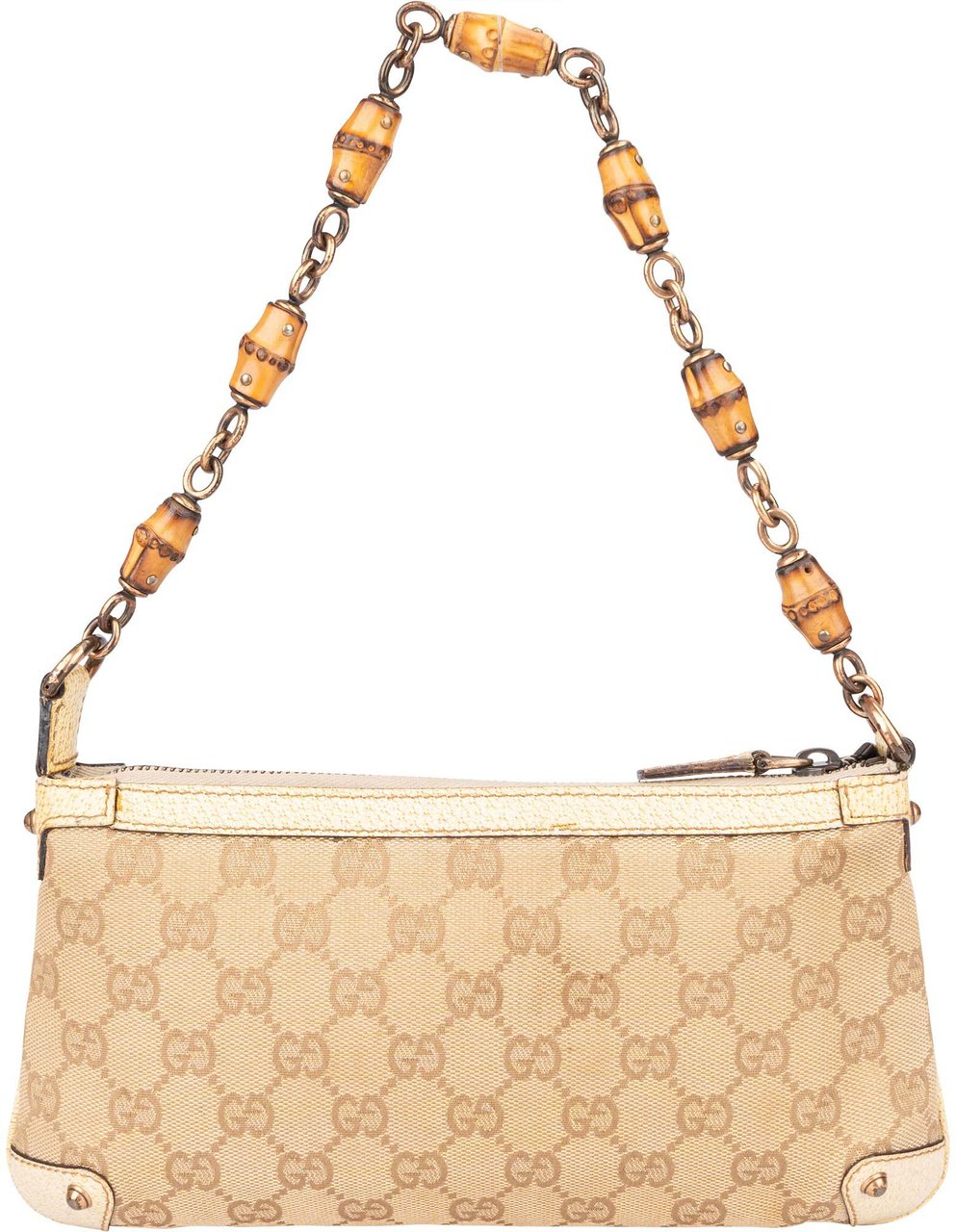 Gucci Gucci GG Monogram Mini Bamboo Handbag Divers