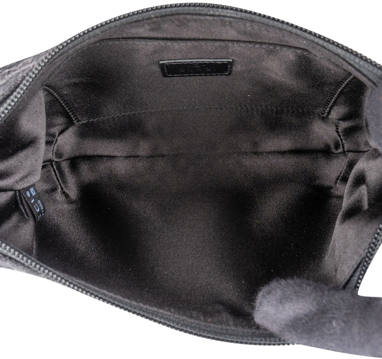 Gucci Monogram GG Denim Horsebit Hobo Shoulder Bag Zwart