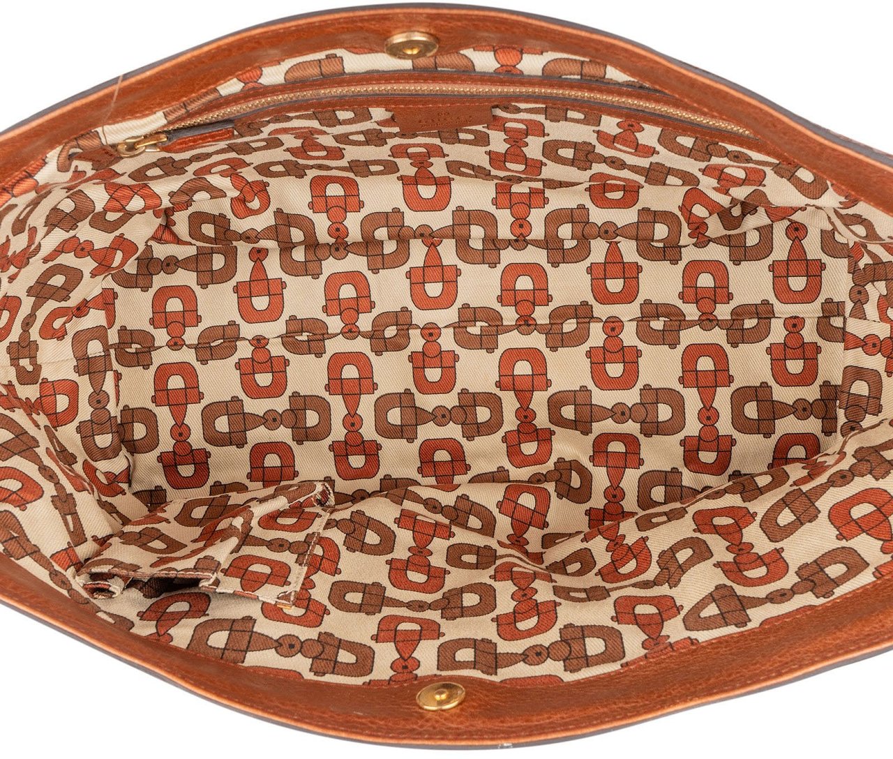 Gucci Guccissima Leather Eclipse Handbag Bruin