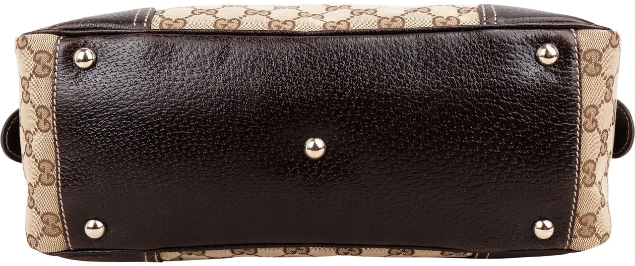Gucci Monogram GG Canvas Princy Shoulder Bag Bruin