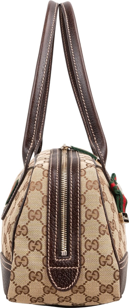 Gucci Monogram GG Canvas Princy Shoulder Bag Bruin