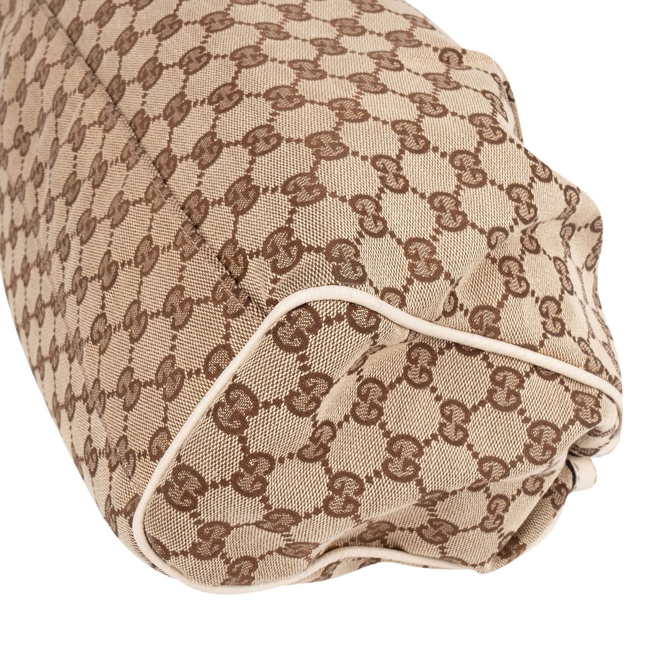 Gucci Monogram GG Sukey Handbag Beige