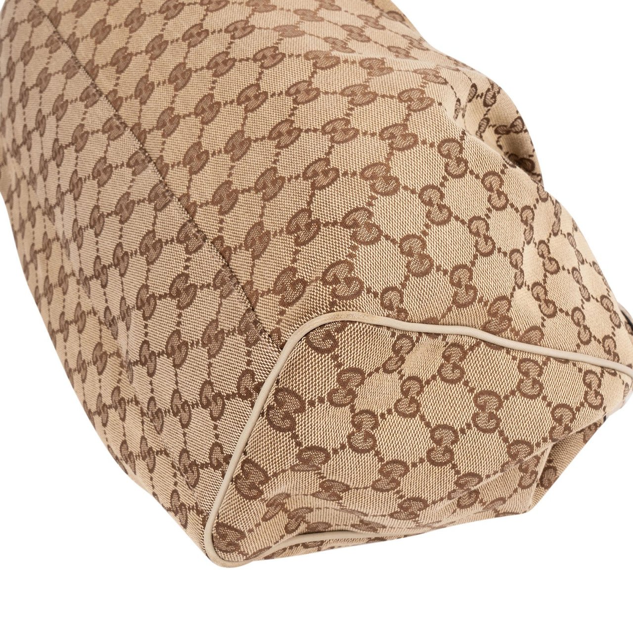Gucci Monogram GG Sukey Handbag Beige
