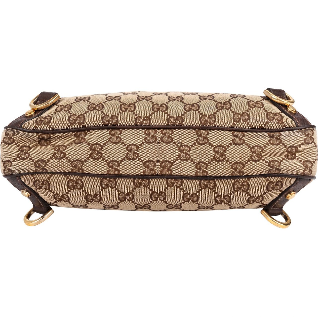 Gucci Monogram GG Small Abbey D-Ring Shoulder Bag Beige