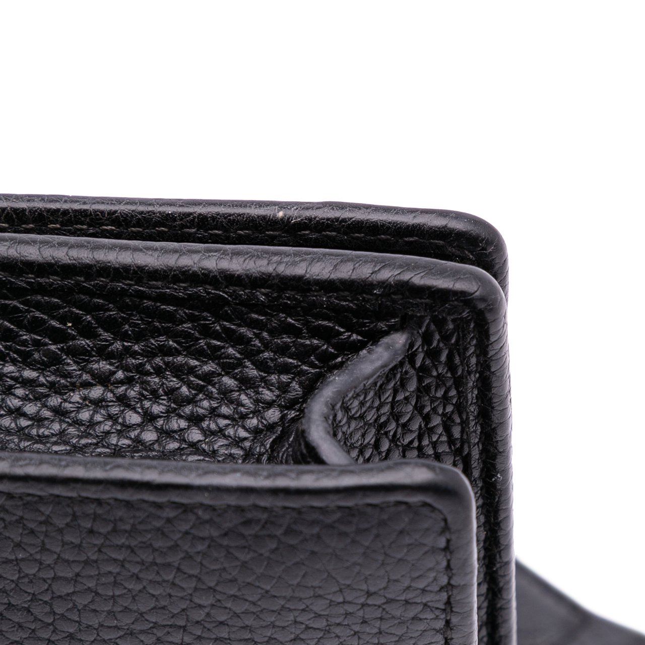 Gucci Leather Soho Wallet on Chain Zwart