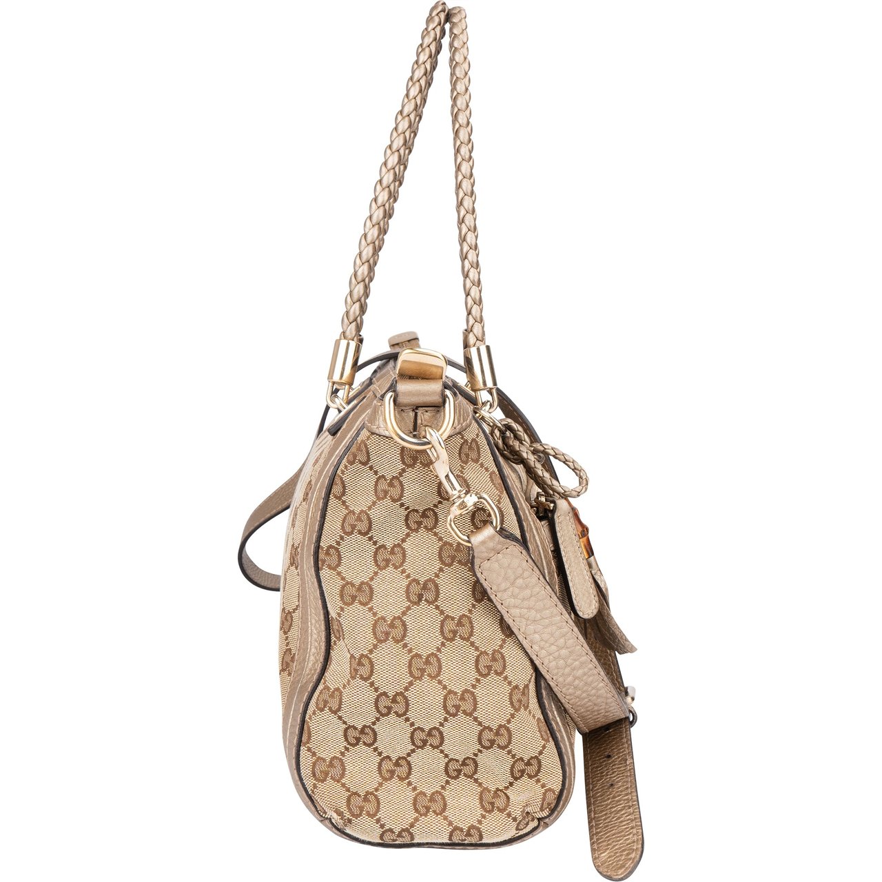 Gucci Gucci GG Monogram Bamboo Handbag Divers