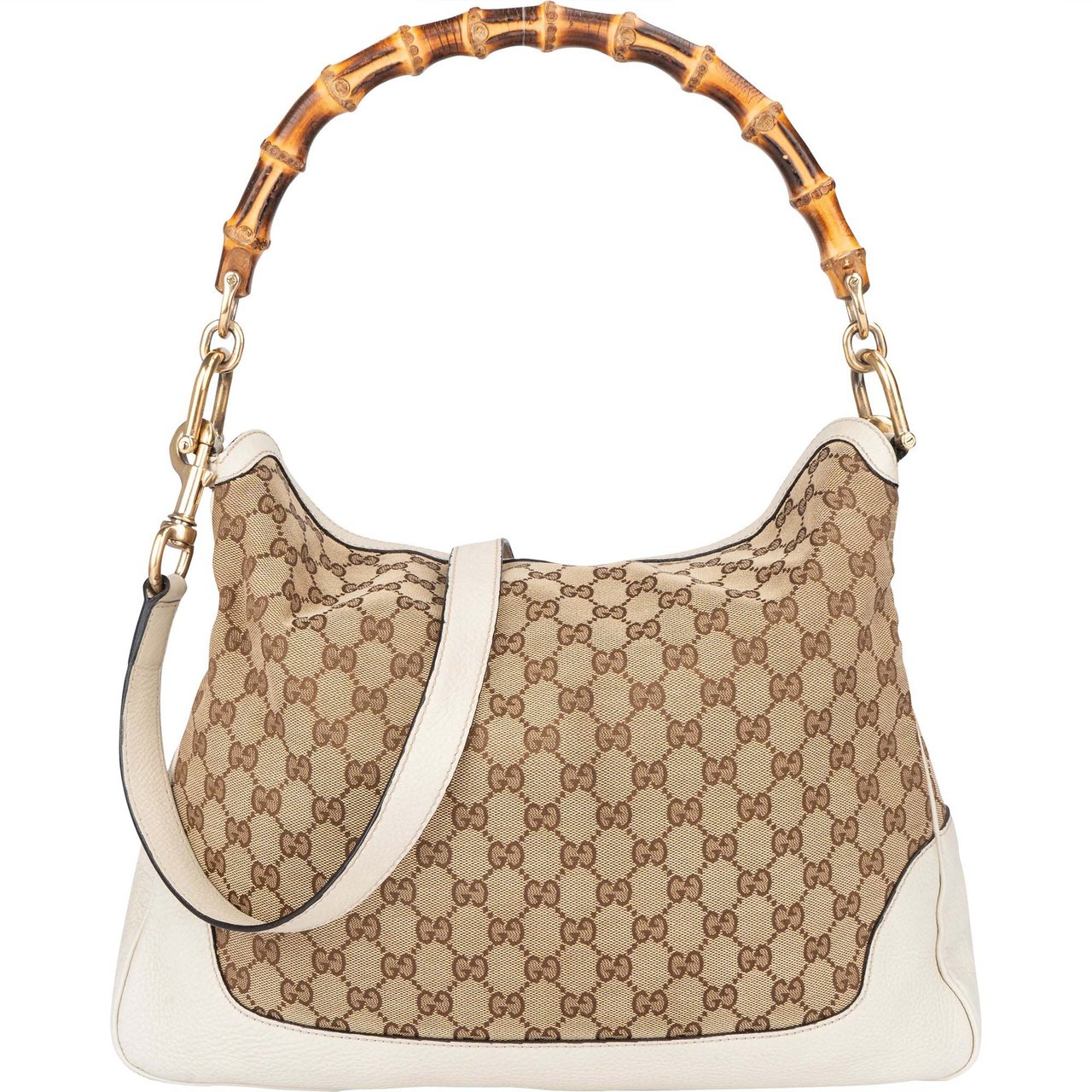 Gucci Gucci GG Monogram Bamboo Handbag Divers