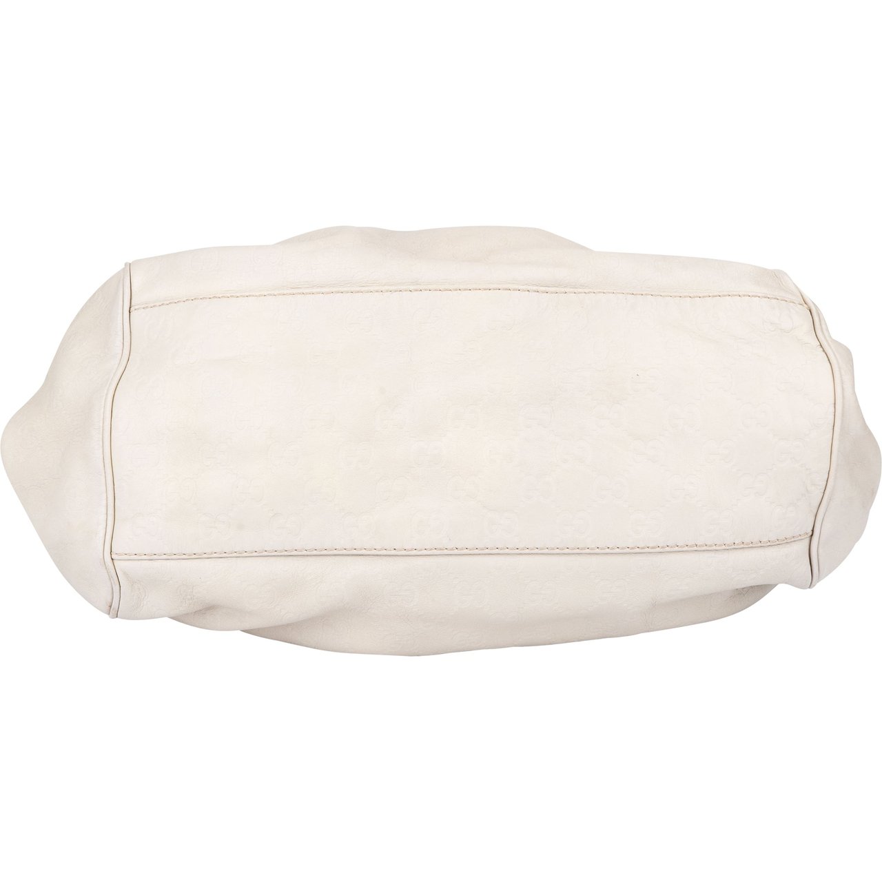 Gucci Gucci White Leather Sukey Handbag Divers